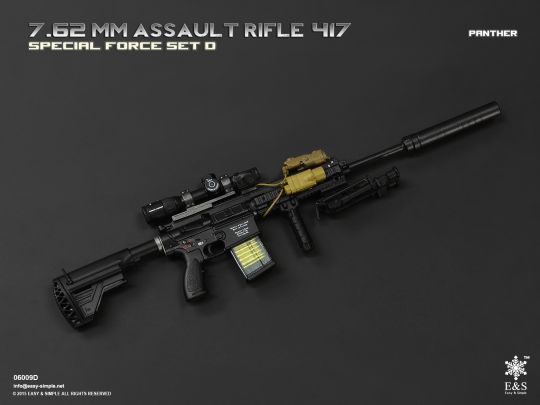  Artikelbild 2 des Artikels “417 Assault Rifle X1  (Panther) 1/6 “