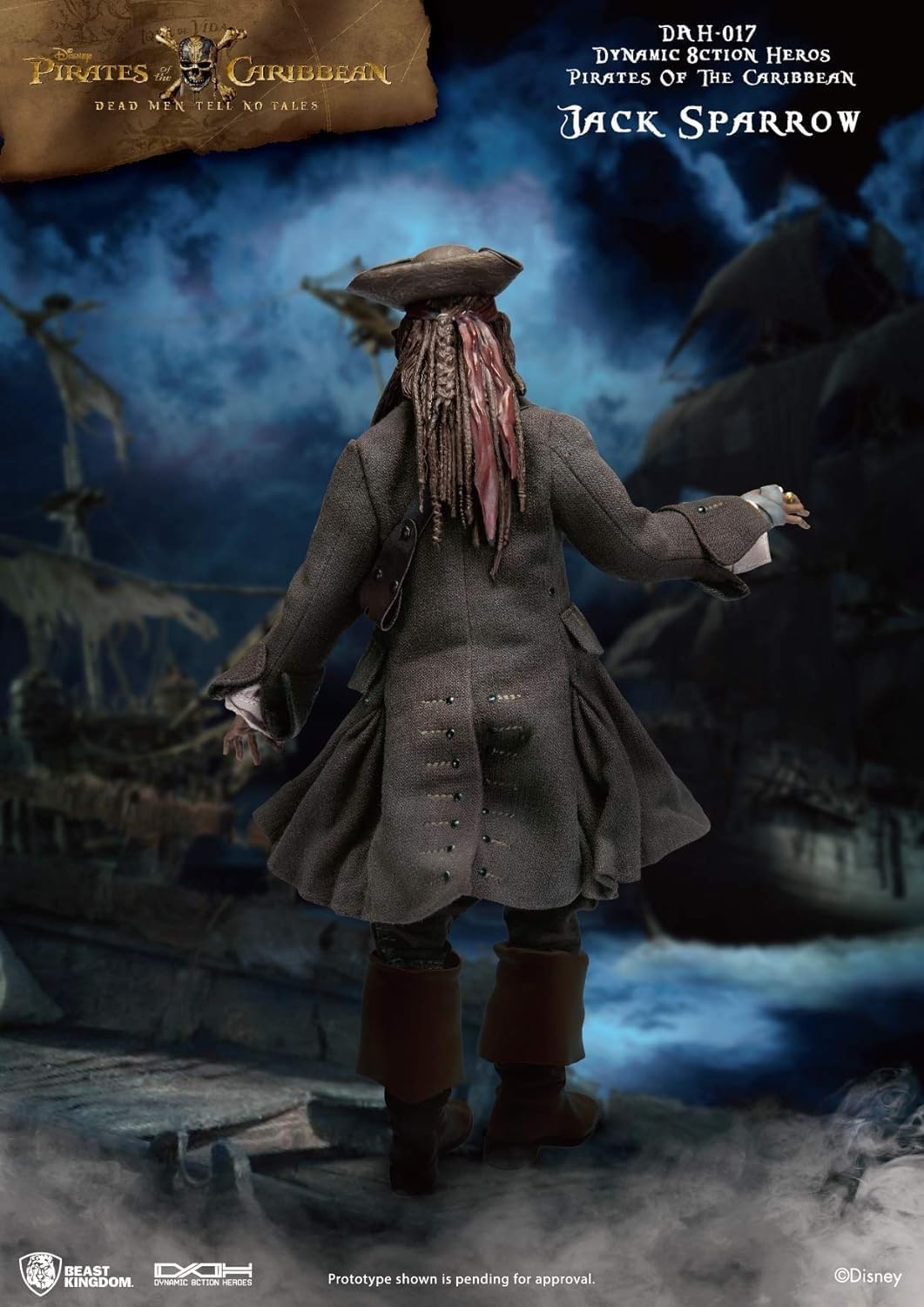  Product image 2 of the product “Pirate Of The Caribbean: Captain Jack Sparrow ”