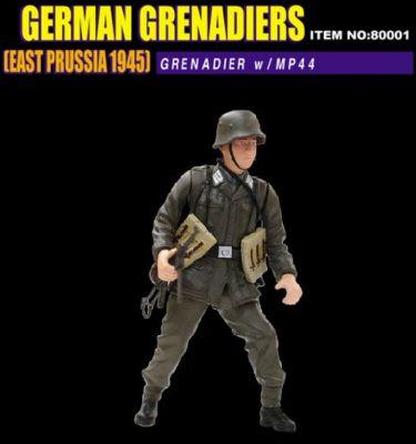  Product image 2 of the product “1:18 wehrmacht grenadier with Mp44 ”