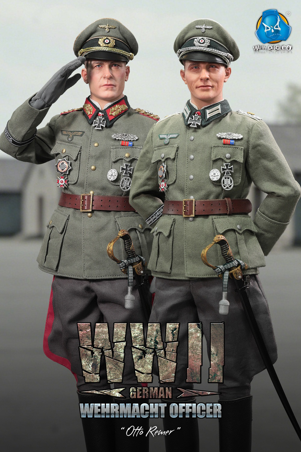  Product image 2 of the product “Otto Remer - WWII German Wehrmacht Officer ”