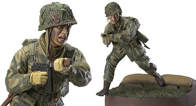  Product image 2 of the product “WW2 Figur Airborn ca 1/10 ”