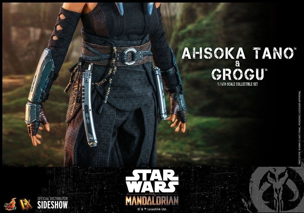  Artikelbild 2 des Artikels “Action Figure Star Wars The Mandalorian of Ahsoka Tano & Grogu, 1/6 “