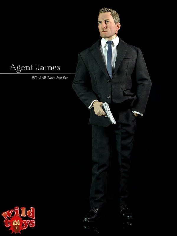  Product image 2 of the product “Agent James (Black Overcoat Version) - in 1/6 scale ”