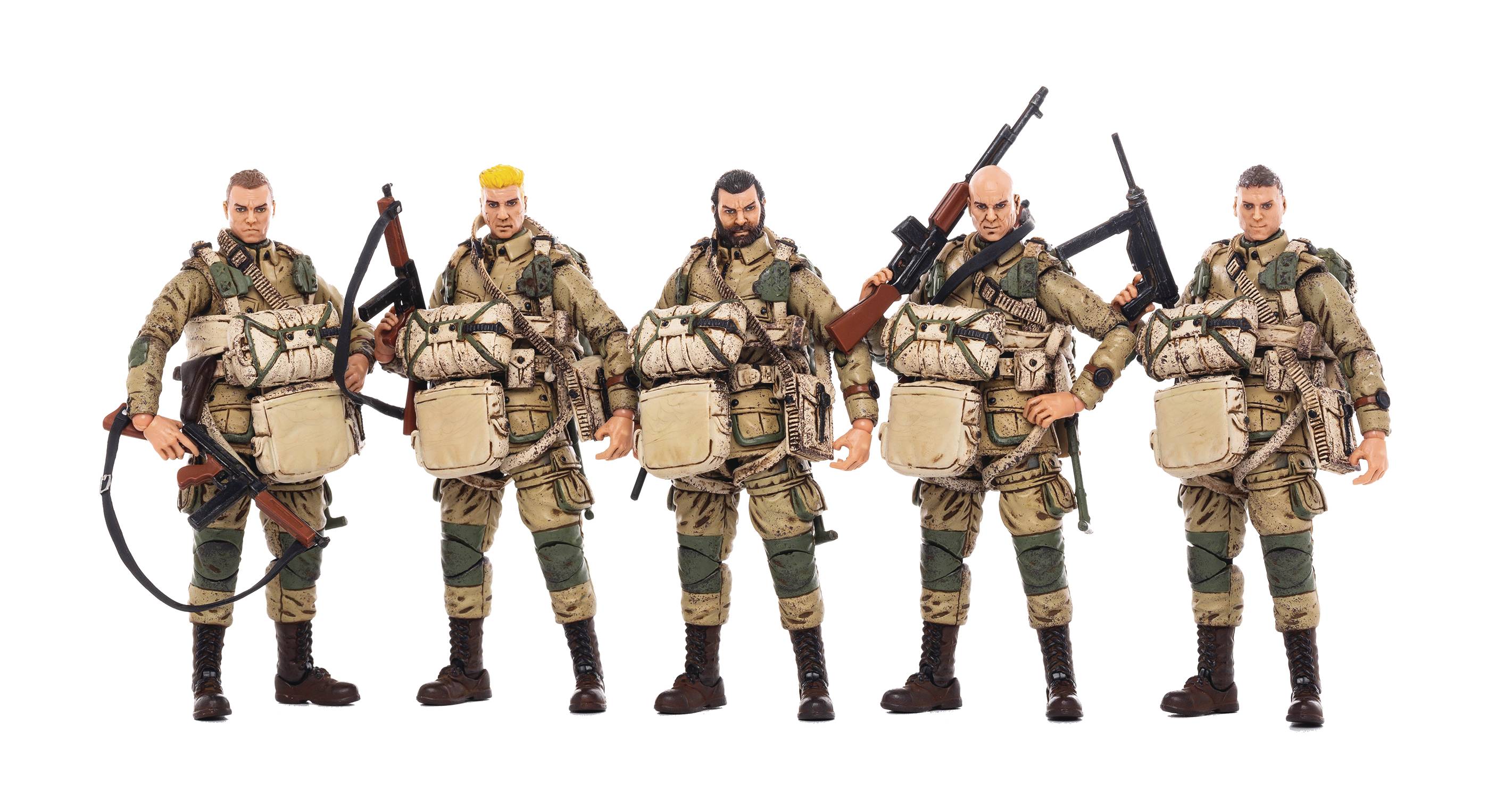  Product image 2 of the product “1:18 US Airborn Squad (5 Figuren) ”