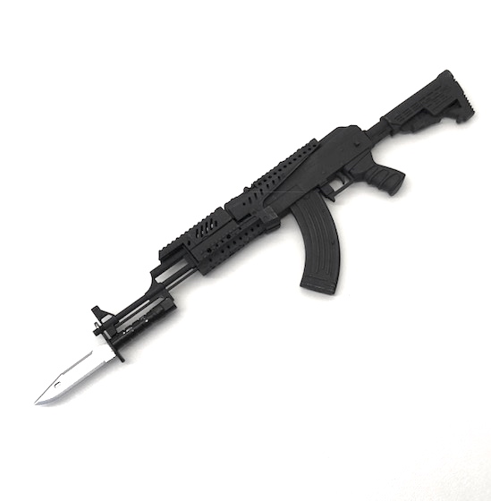  Product image 2 of the product “AK74  1/6  metalic Coated Sniper Rifle! ”