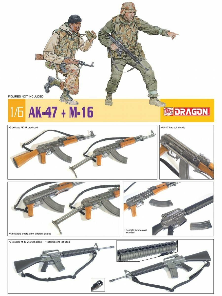  Artikelbild 2 des Artikels “AK-47 & M-16  1:6 Kit “