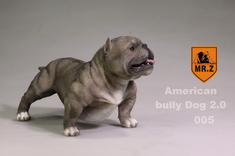  Product image 2 of the product “American Pitbull 2.0 Dog (Grey) 1/6 ”