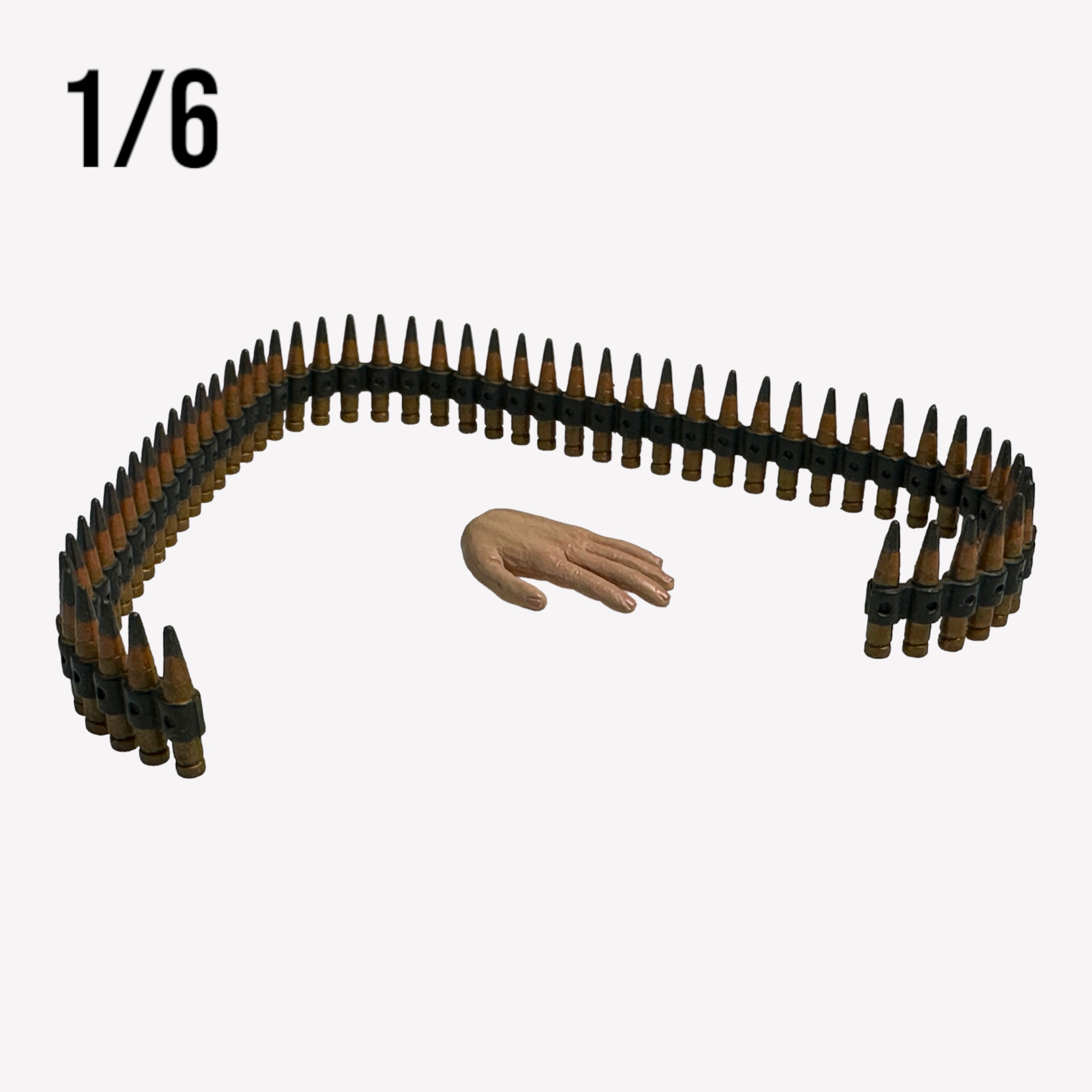  Product image 2 of the product “Big Caliber Ammo belt plastic 1/6 ”