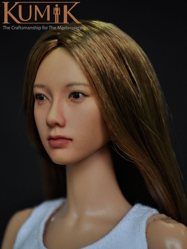  Artikelbild 2 des Artikels “Kumik Asian Female Headsculpt KM008NP (with implanted hair) k086 “