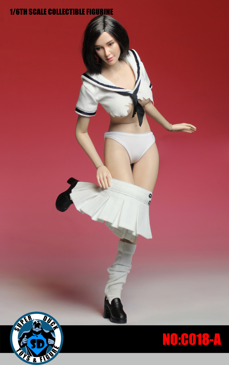  Artikelbild 2 des Artikels “1:6 Battle Damaged Female School Uniform Set (White) “