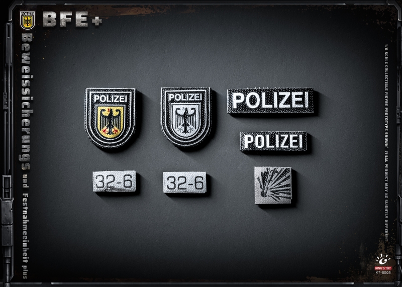  Product image 2 of the product “SEK - Spezial Einsatzkommando - German Police - in 1/6 scale ”