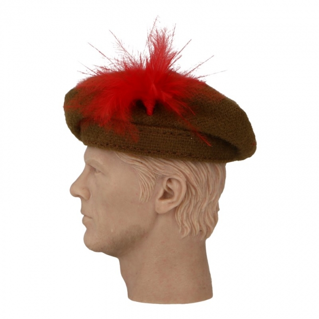  Product image 2 of the product “Black Watch Tam O' Shanter Hat (Brown) ”