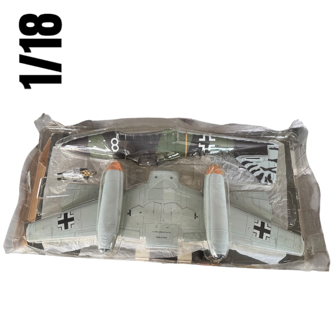  Product image 2 of the product “1:18 ME262 A-1A Admiral Toys #8 WALTER NOWOTNY ”