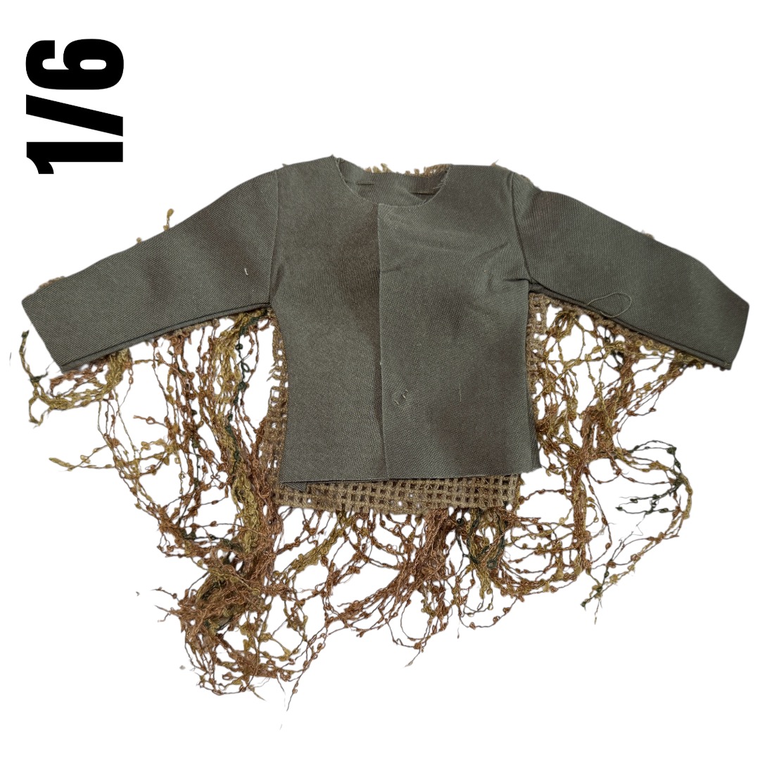  Product image 2 of the product “Ghillie Suit Jacket  Woodland 1:6 ”