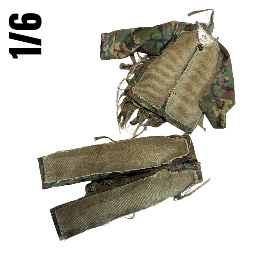  Product image 2 of the product “Ghillie Suit Uniform Woodland 1:6 ”