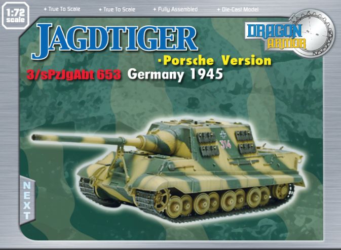  Product image 2 of the product “1:72Jagtiger (Porsche Version),Sd. Kfz. 186, 3/sPZJgAbt 653, ”