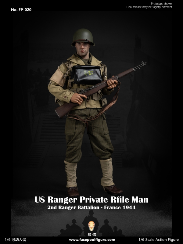  Artikelbild 2 des Artikels “2nd Ranger Battalion France 1944 - US Ranger Private Rifle Man “