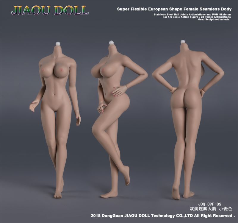  Product image 2 of the product “Caucasian Seamless Female Body (Large Bust) 1/6 ”