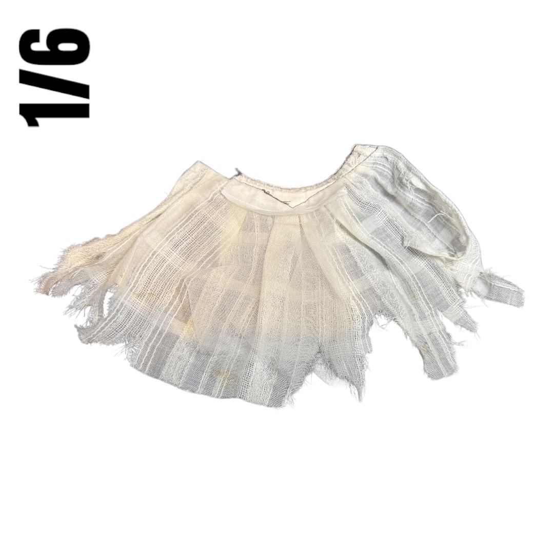  Product image 2 of the product “Skirt white with leather 1/6 ”