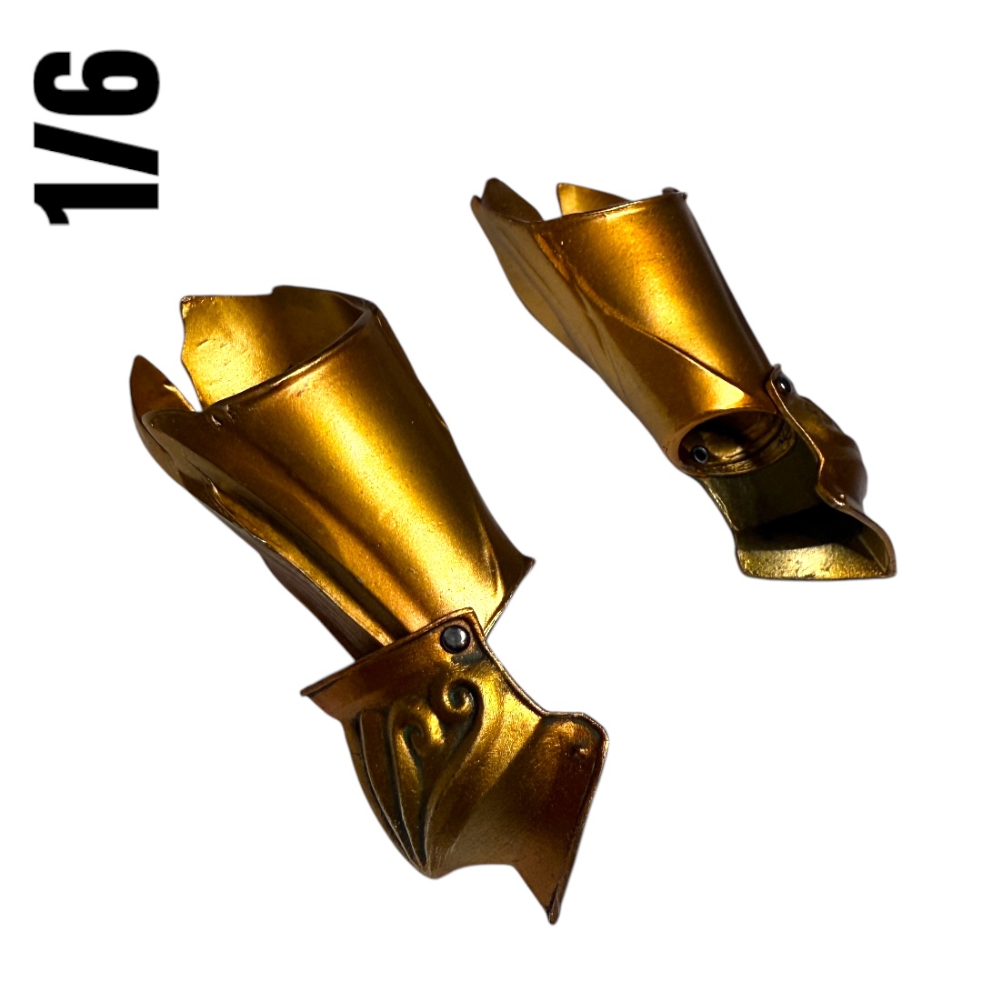  Product image 2 of the product “Diecast Leg upper Armors Female (Metal) (1:6) ”