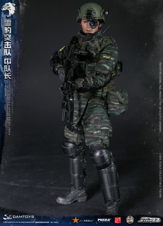  Artikelbild 2 des Artikels “Chinese People's Armed Police Force - Snow Leopard Commando Unit Team Leader “