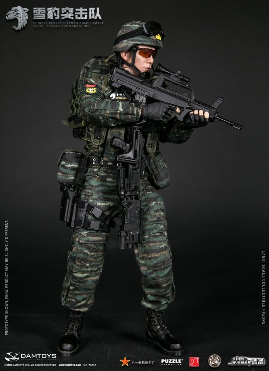  Artikelbild 2 des Artikels “Chinese People's Armed Police Force - Snow Leopard Commando Unit Team Member “