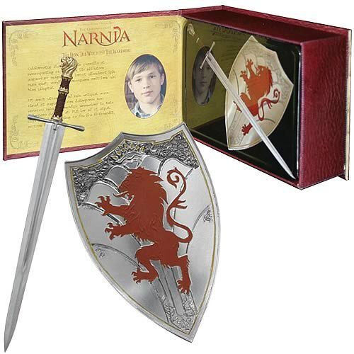  Artikelbild 2 des Artikels “CHRONICLES OF NARNIA PETER'S Sword and Shield in Metal 1/6 “