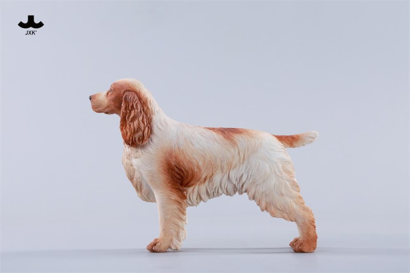  Product image 2 of the product “Cocker Spaniel Dog (White Brown)  1:6 ”