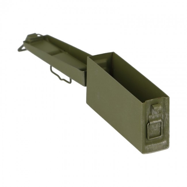  Artikelbild 2 des Artikels “Gurtkasten in Metal mit Metal Munitions Gurt. Patronen Messing einzelnd entnehmbar “