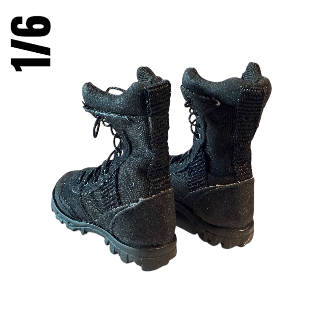  Artikelbild 2 des Artikels “Black Boots. leather 1:6 “
