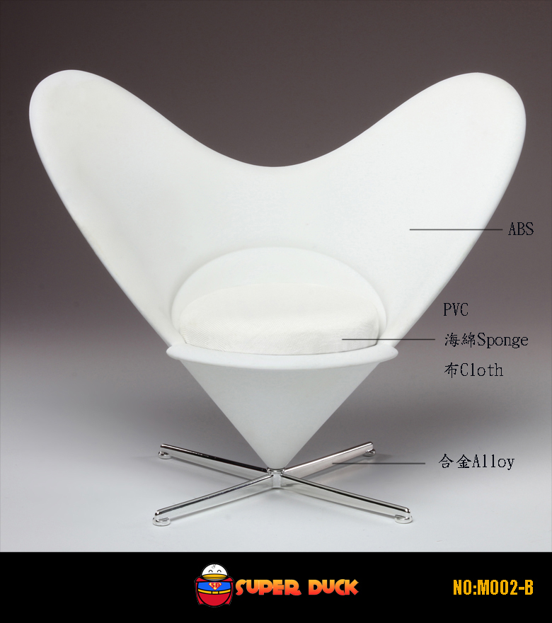  Artikelbild 2 des Artikels “1:6  Love Chair  Weiss “