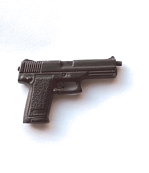  Product image 2 of the product “Diecast Glock (Black) 1/6 ”