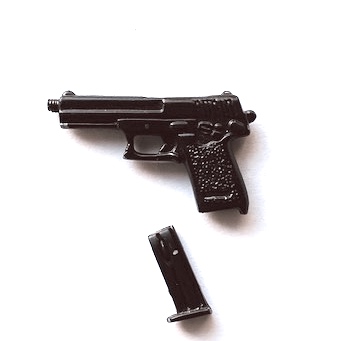  Product image 2 of the product “Diecast Glock (Black) 1/6 ”