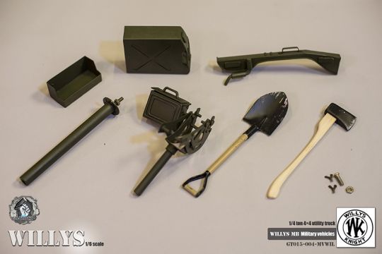  Product image 2 of the product “Jeep Willys MB Metal 1/6 ”