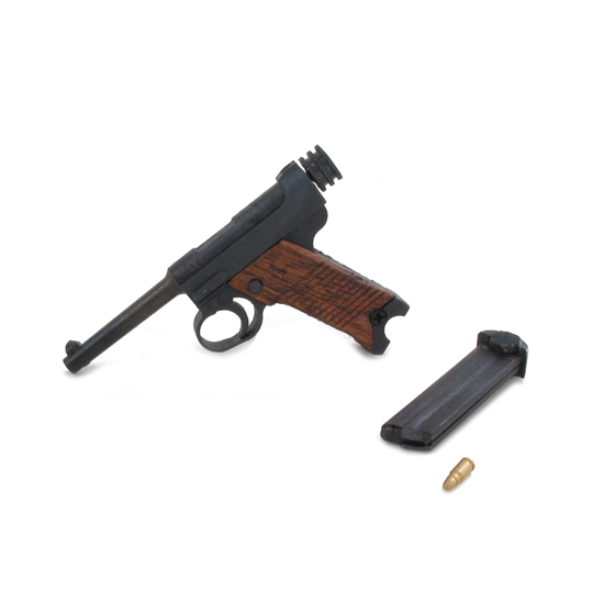 Artikelbild 2 des Artikels “Diecast Wooden Nambu Pistol Type 14 1:6 “