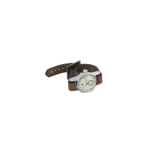  Product image 2 of the product “Offiziers Uhr, Chrono mit Lederarmband 1/6 ”