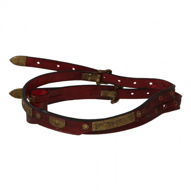  Product image 2 of the product “Double Belt (Red) with weapponloop  1/6 ”