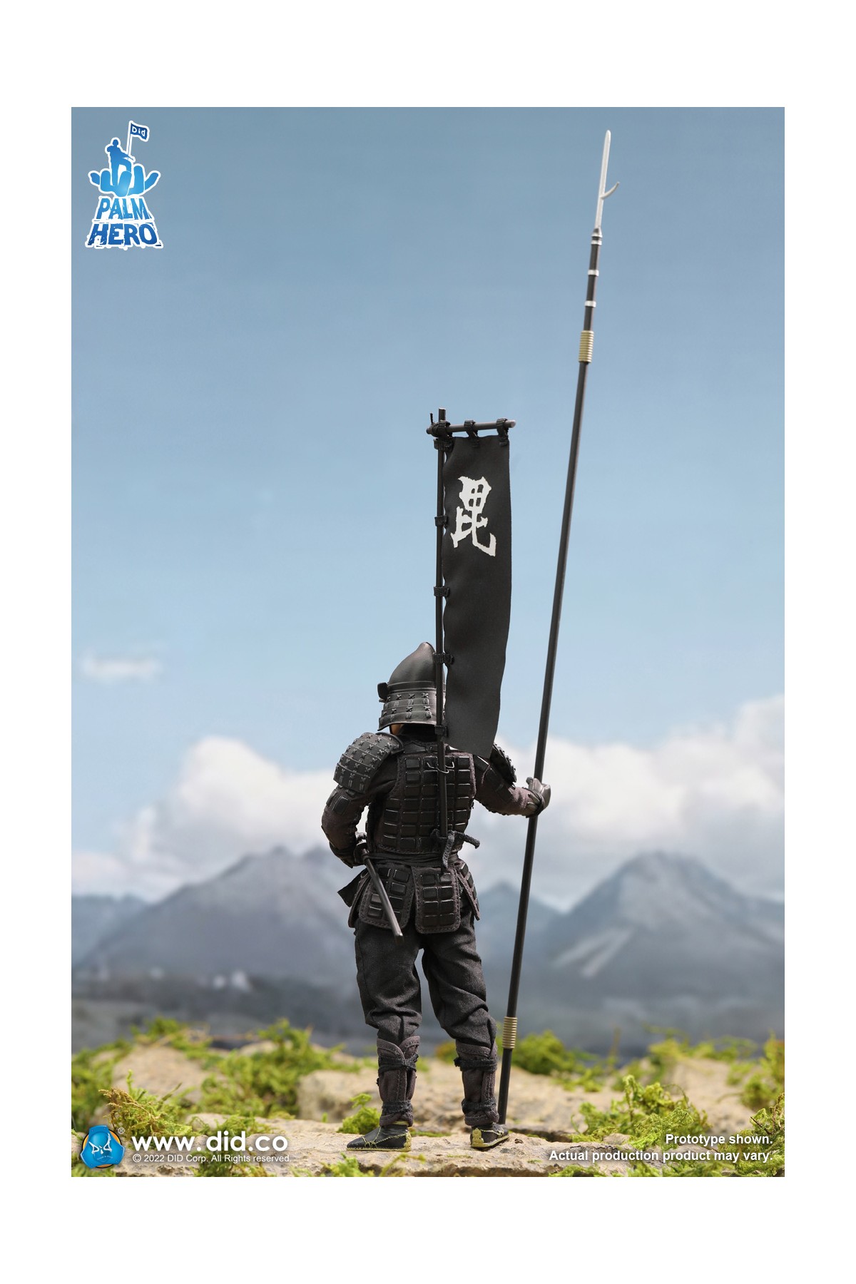  Artikelbild 2 des Artikels “1/12 Palm Hero Series Japan Sengoku Soldier (Black) “