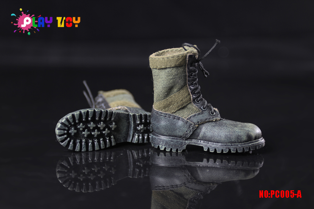  Artikelbild 2 des Artikels “Jungle Boots. Canvas and leather “