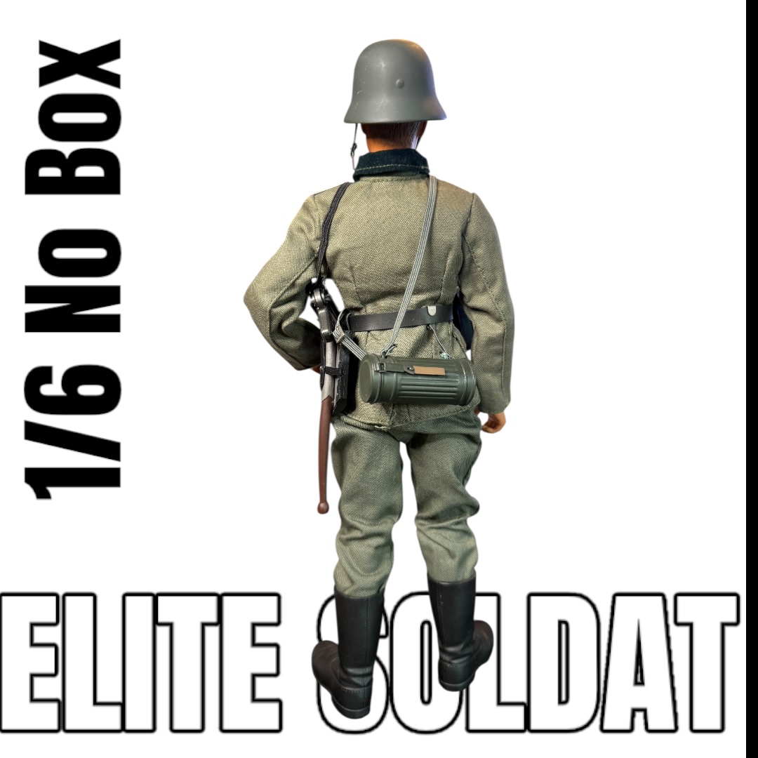  Product image 2 of the product “WH Soldat mit MP 40 in 1/6 no Box ”
