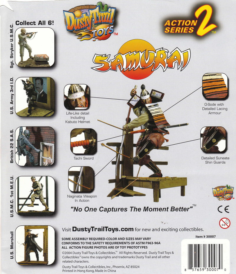  Artikelbild 2 des Artikels “1:12 Samurai Dusty trail Action figure “
