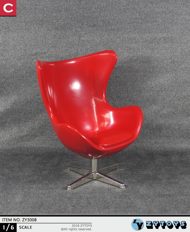  Artikelbild 2 des Artikels “1:6 Egg Chair (RED) “