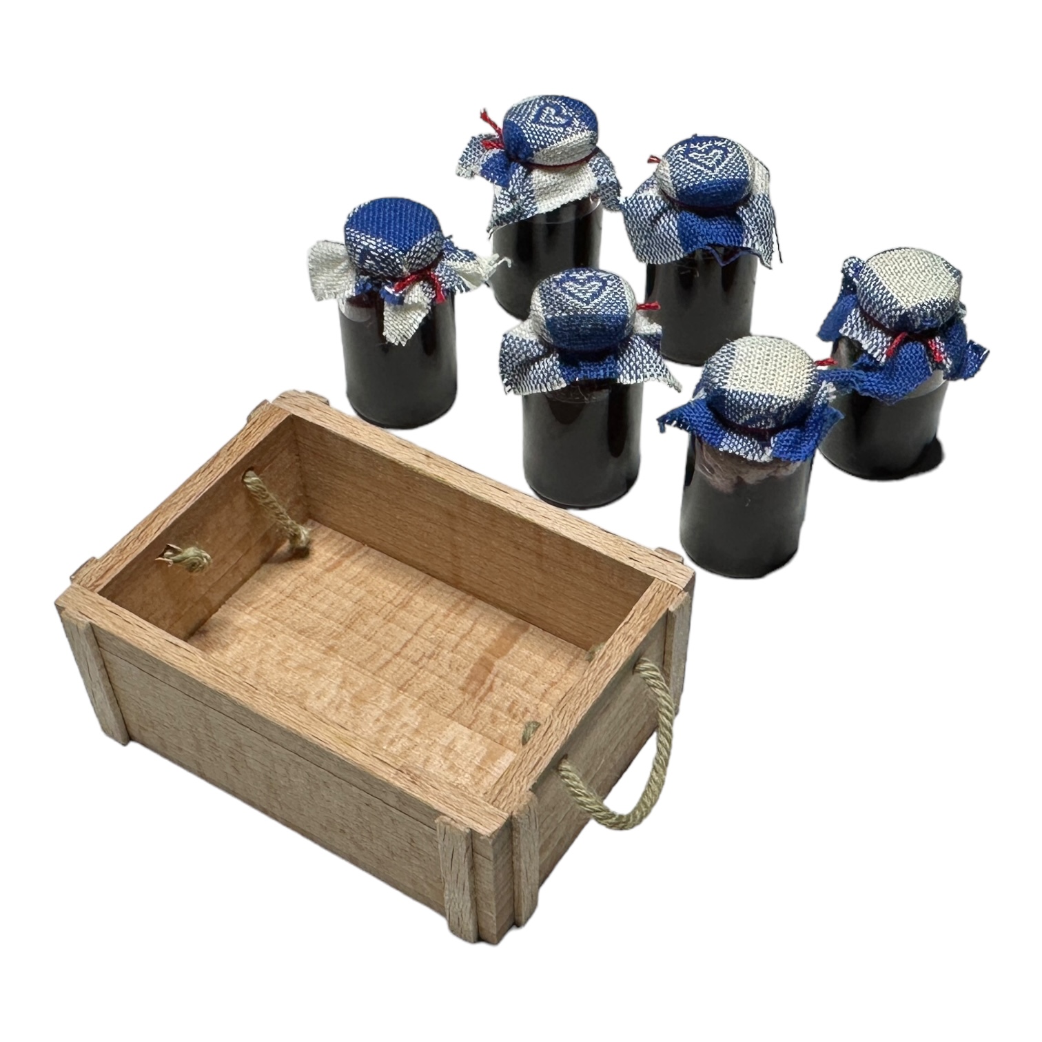  Product image 2 of the product “Einmachgläser with Woodencrate 1/6 (6) ”