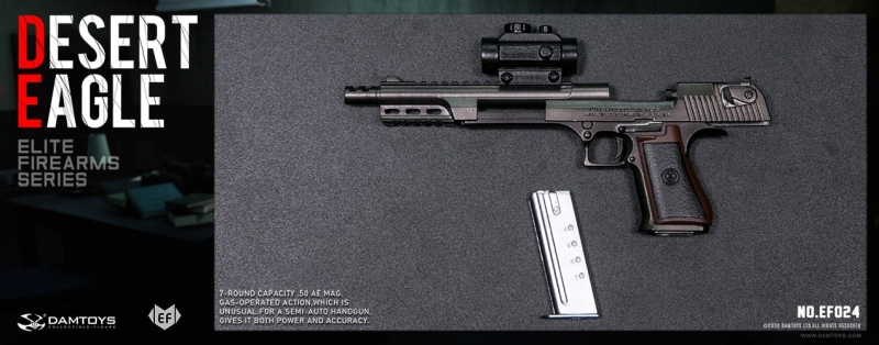  Product image 2 of the product “1/6 Elite Firearms Series - Desert Eagle Set (Noir) ”