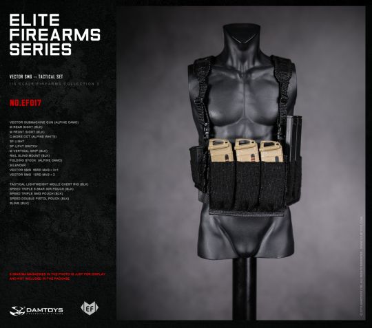  Product image 2 of the product “1/6 Elite Firearms Series 3 - Vector SMG Tactical Set (Alpine) ”