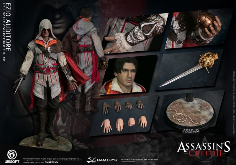  Product image 2 of the product “Ezio - Assassin's Creed II - in 1/6 scale ”