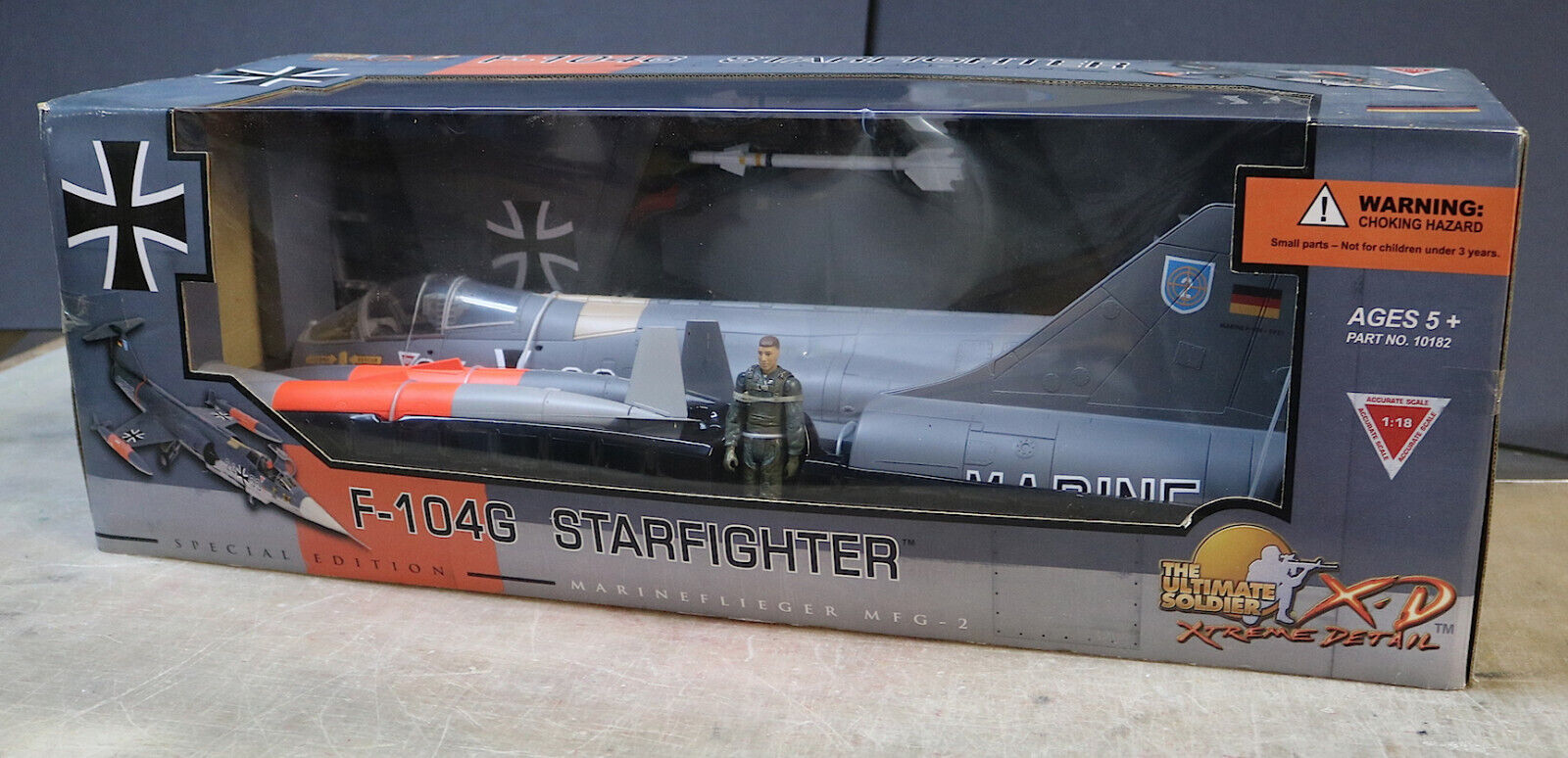  Product image 2 of the product “1:18 F-104G Starfighter Marine Version Special Edition ”
