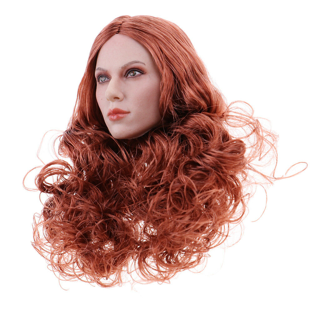  Artikelbild 2 des Artikels “Female  Head withLong Red Curly Hairstyle 1:6 “