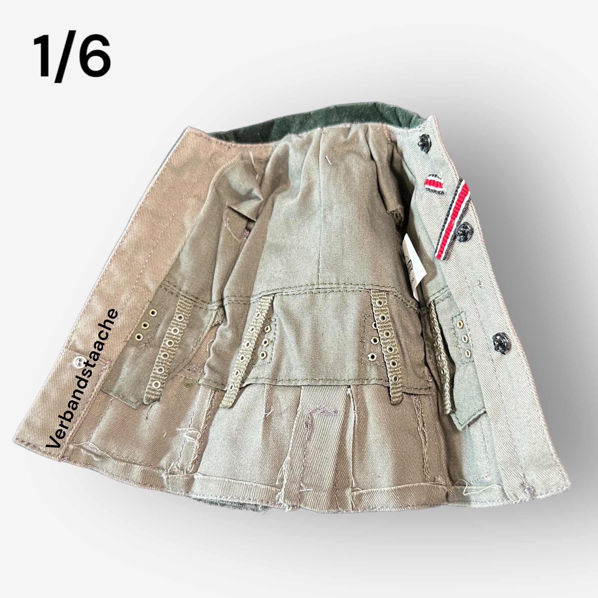  Artikelbild 2 des Artikels “M36 Feldbluse mit Hose (OD) Offizier  1/6 “