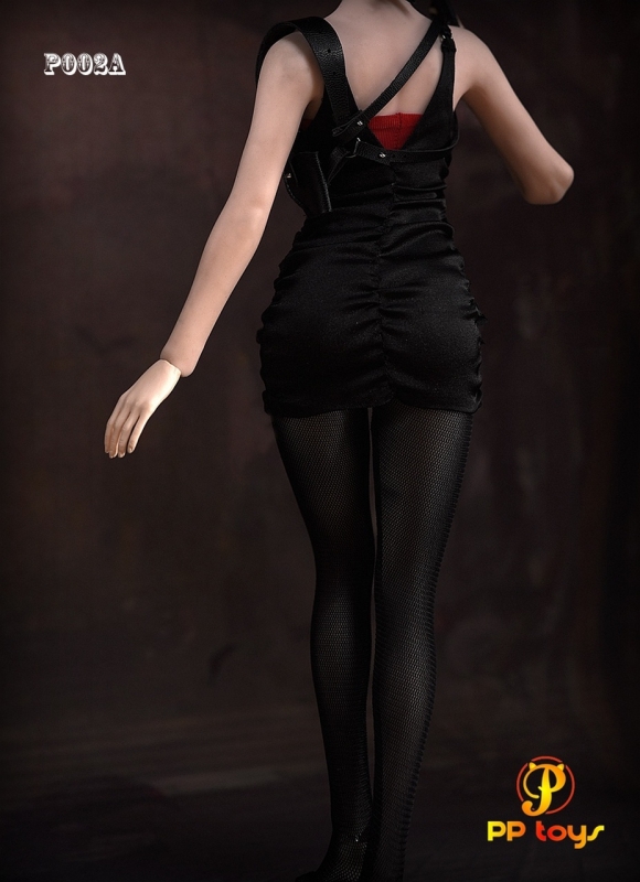  Product image 2 of the product “Female Agent Set (Black) 1/6 ”